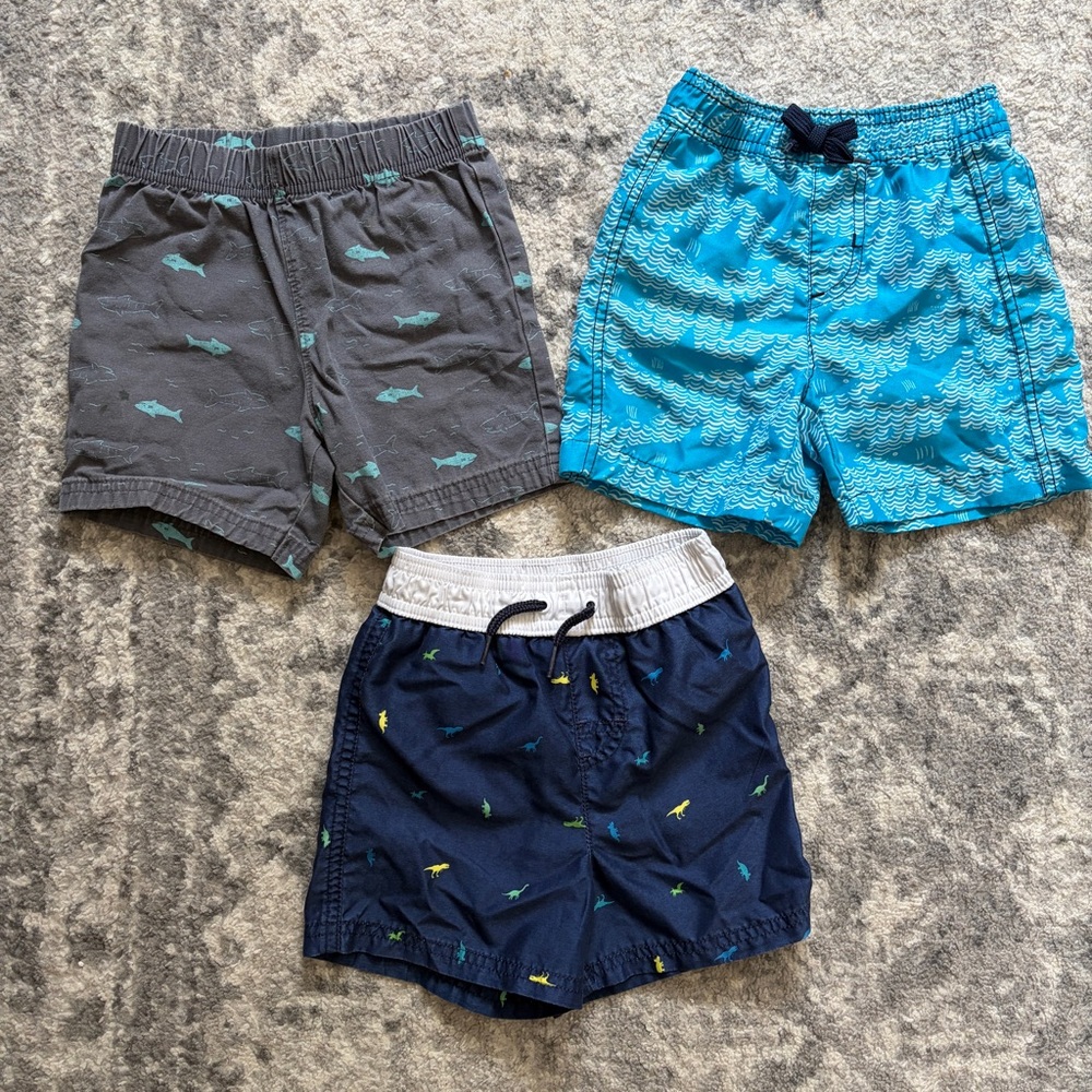 3 pairs boys shorts